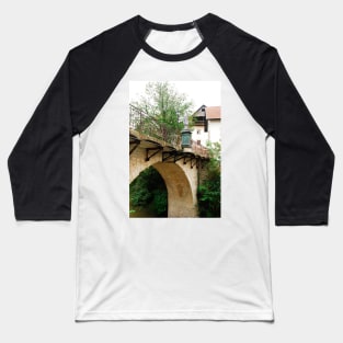 Capuchin's Bridge in Skofja Loka Baseball T-Shirt